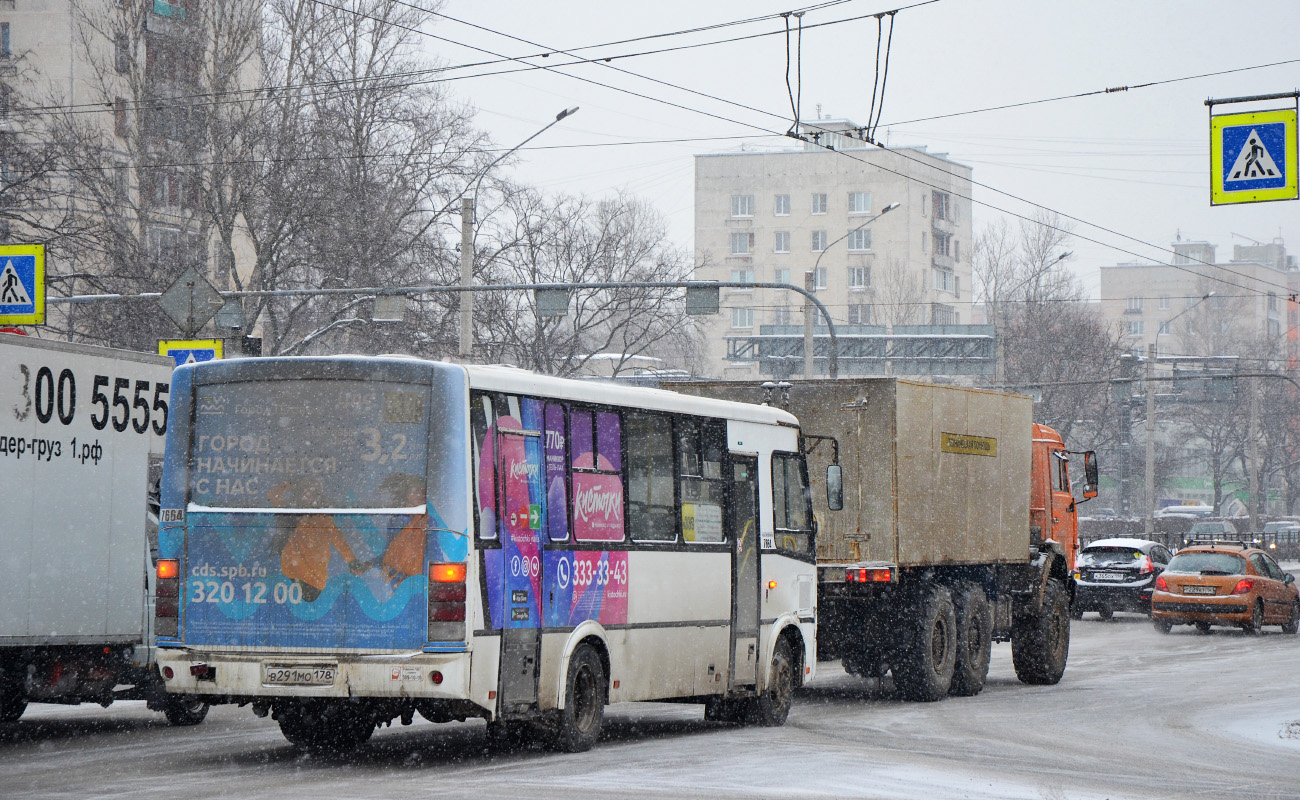 Санкт-Петербург, ПАЗ-320412-05 № 7664