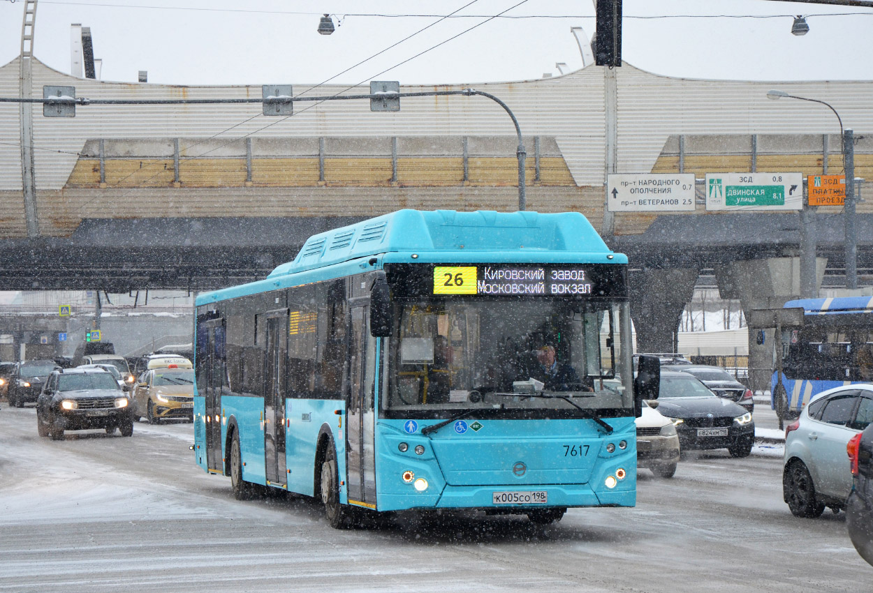 Санкт-Петербург, ЛиАЗ-5292.67 (CNG) № 7617