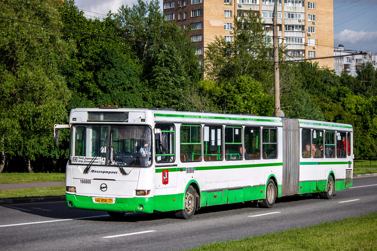 Москва, ЛиАЗ-6212.01 № 160800