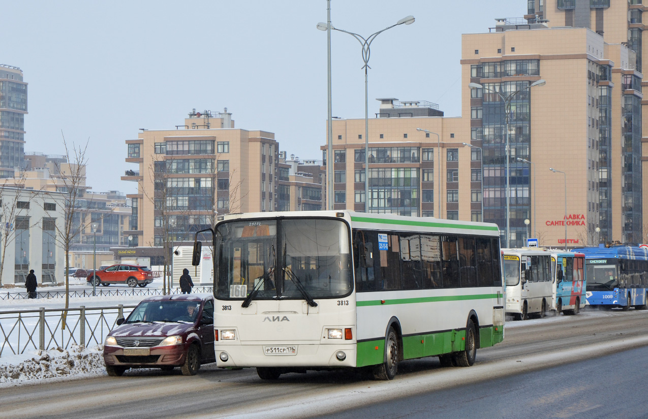 Санкт-Петербург, ЛиАЗ-5293.60 № 3813