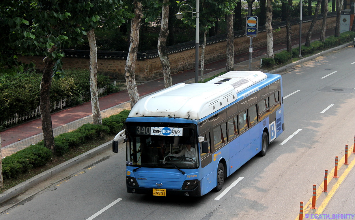 Южная Корея, Daewoo BS110CN № 서울 70 사 9701