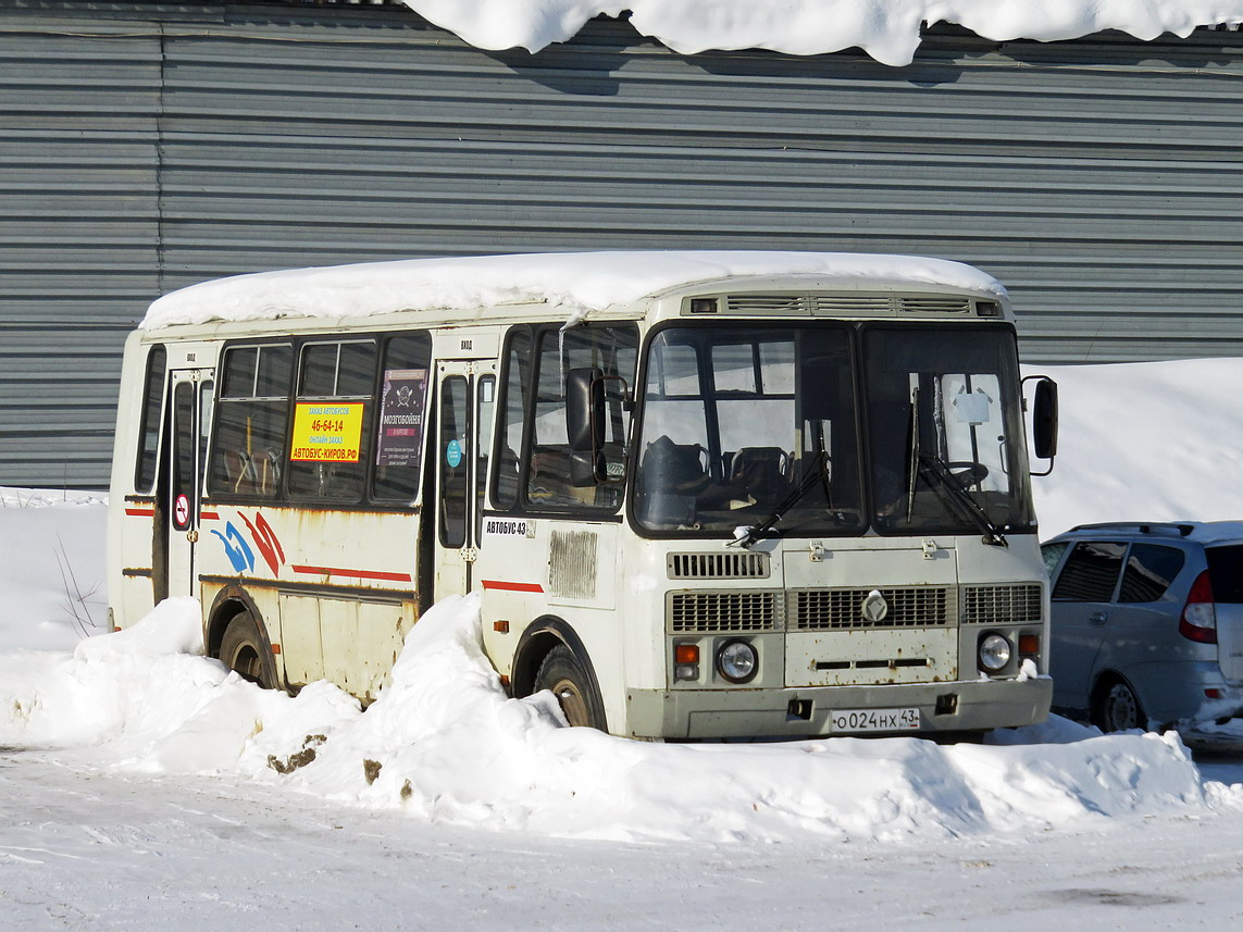 Кировская область, ПАЗ-4234 № О 024 НХ 43