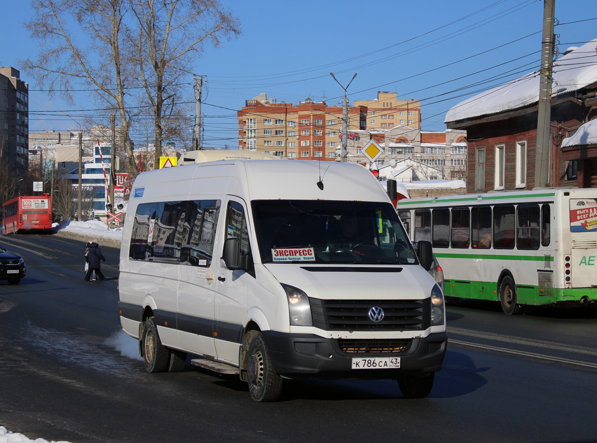 Кировская область, Луидор-223700 (Volkswagen Crafter) № К 786 СА 43