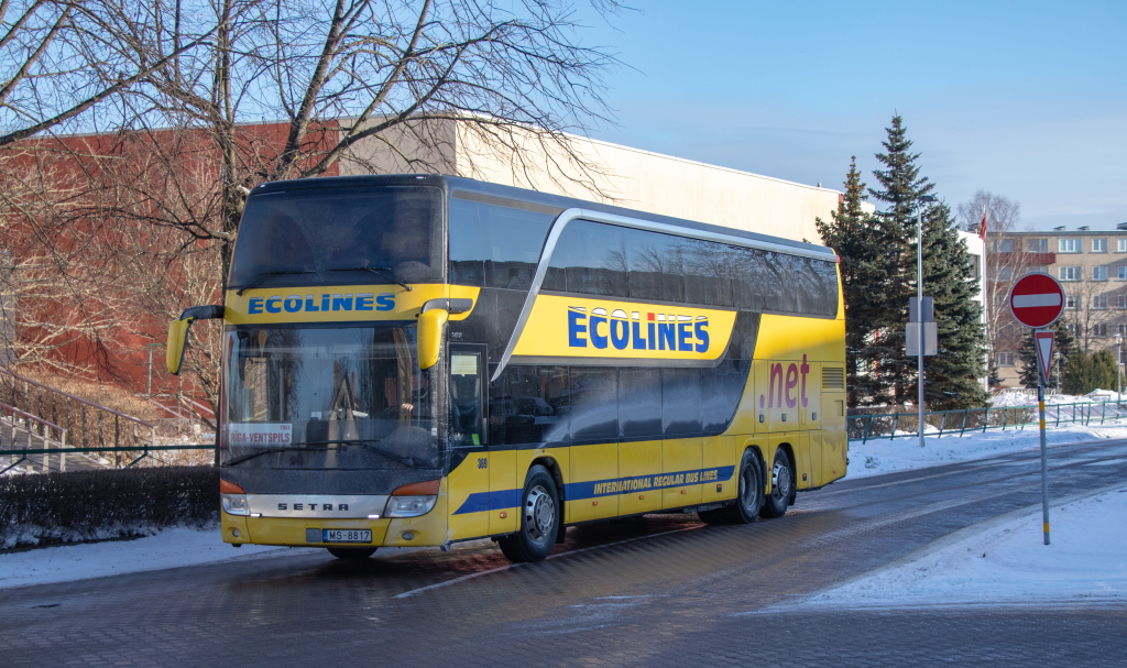 Латвия, Setra S431DT № 369