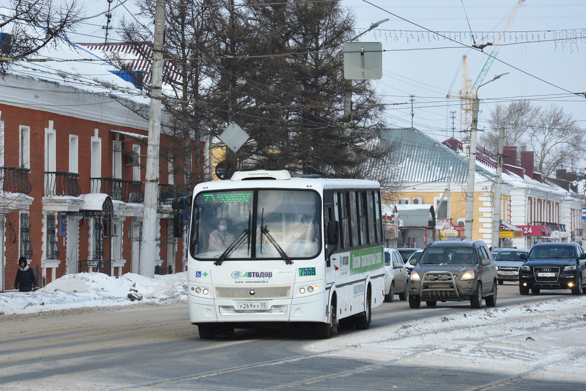 Омская область, ПАЗ-320414-14 "Вектор" № 7559