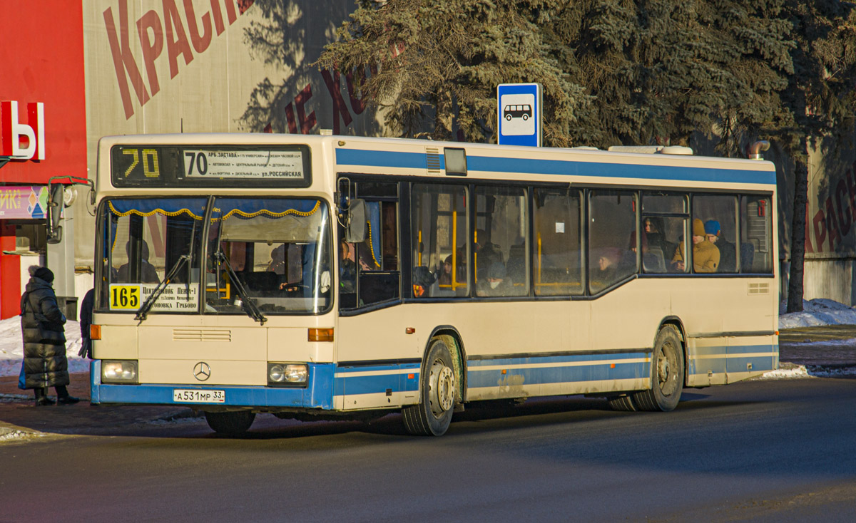 Пензенская область, Mercedes-Benz O405N2 № А 531 МР 33