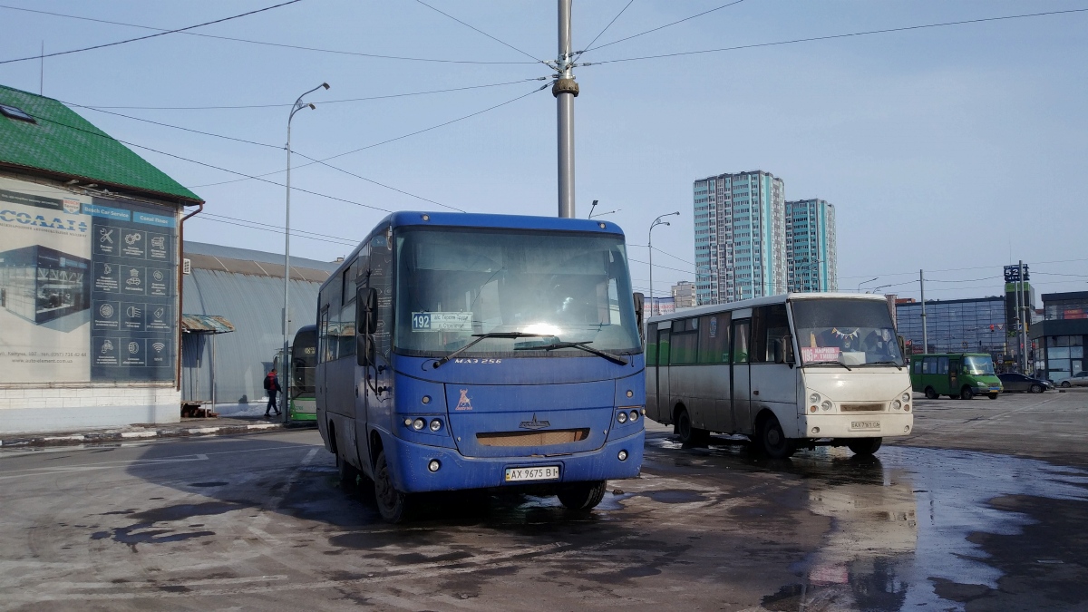 Харьковская область, МАЗ-256.200 № AX 9675 BI