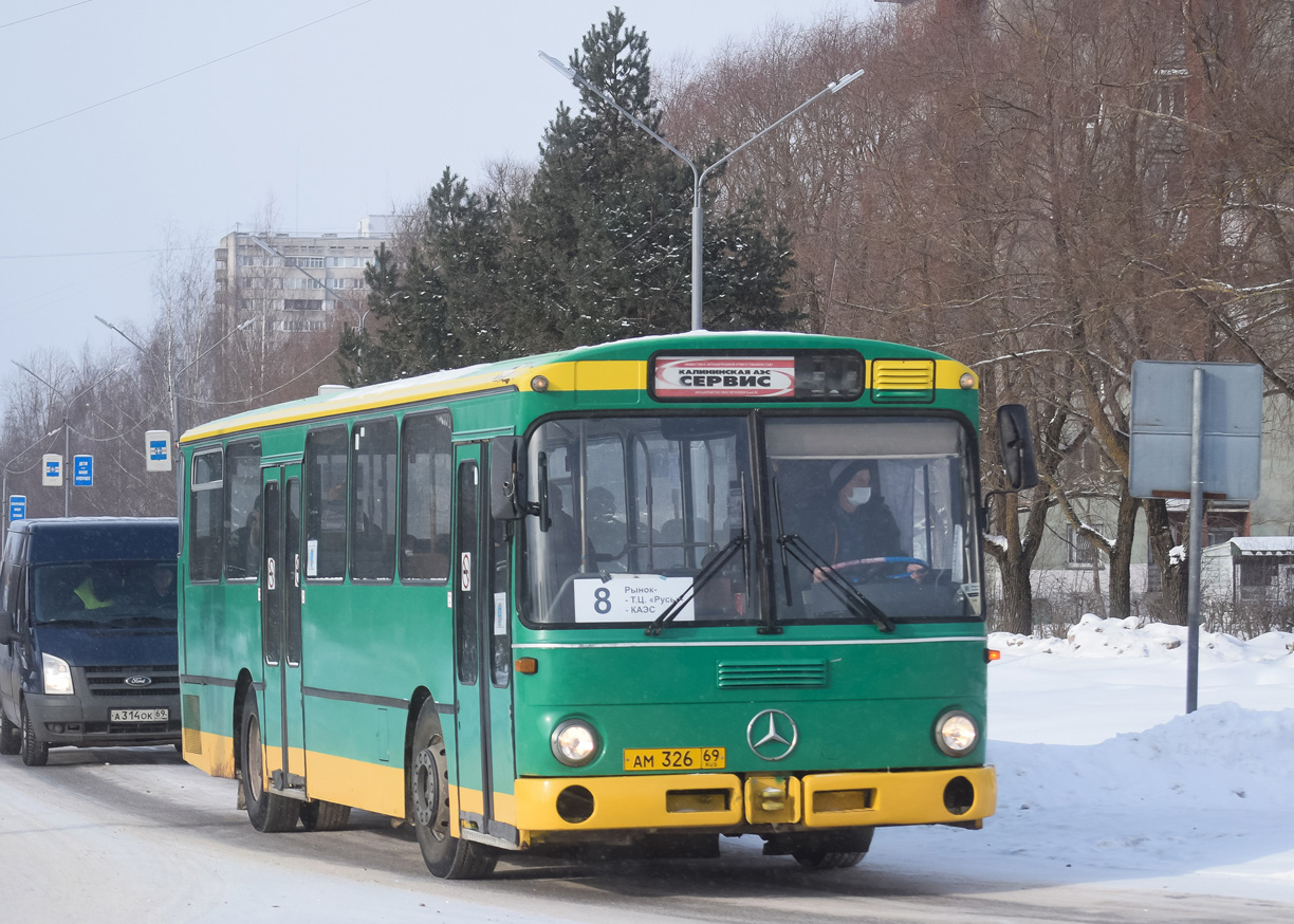 Тверская область, Mercedes-Benz O305 № АМ 326 69