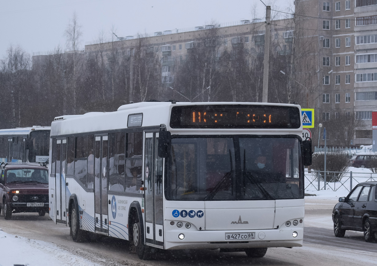 Тверская область, ЛиАЗ-5256.36 № АМ 335 69; Тверская область, МАЗ-103.445 № В 427 СО 69