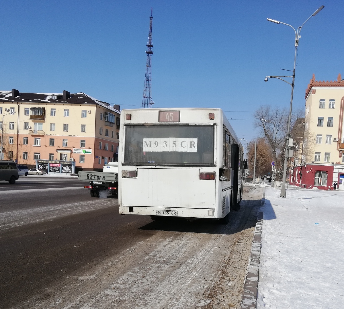 Karagandy province, Mercedes-Benz O405 # M 935 CR