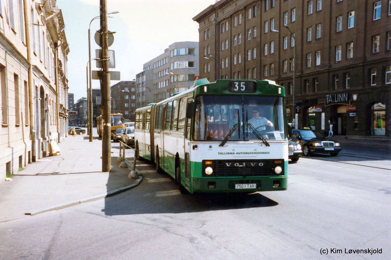 Эстония, Van Hool Jumbo № 2750; Эстония — Старые фотографии