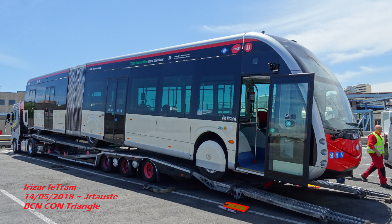 Испания, Irizar ie tram 18m № 8530