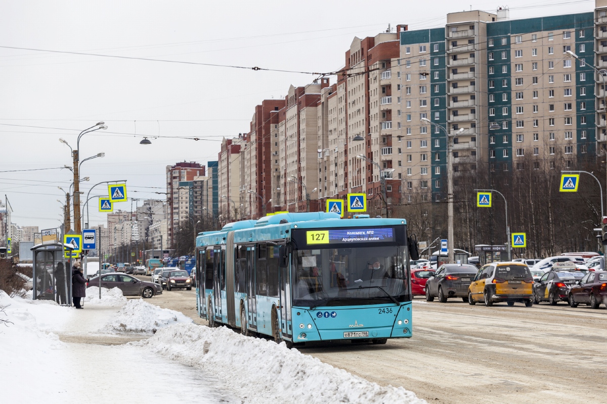 Санкт-Петербург, МАЗ-216.066 № 2436