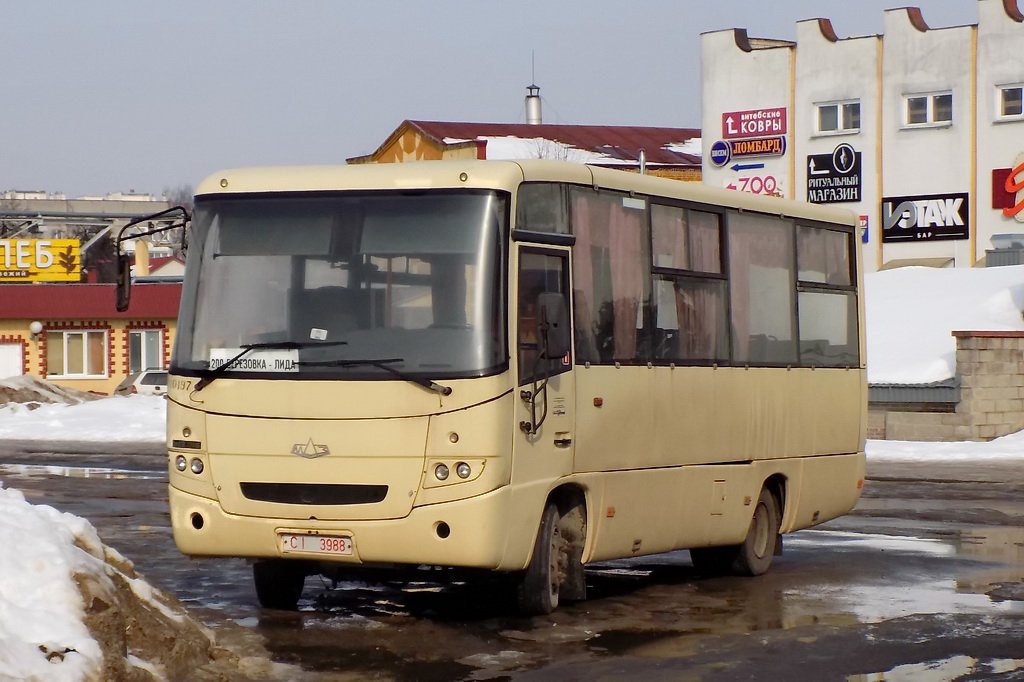 Гродненская область, МАЗ-256.200 № 010197