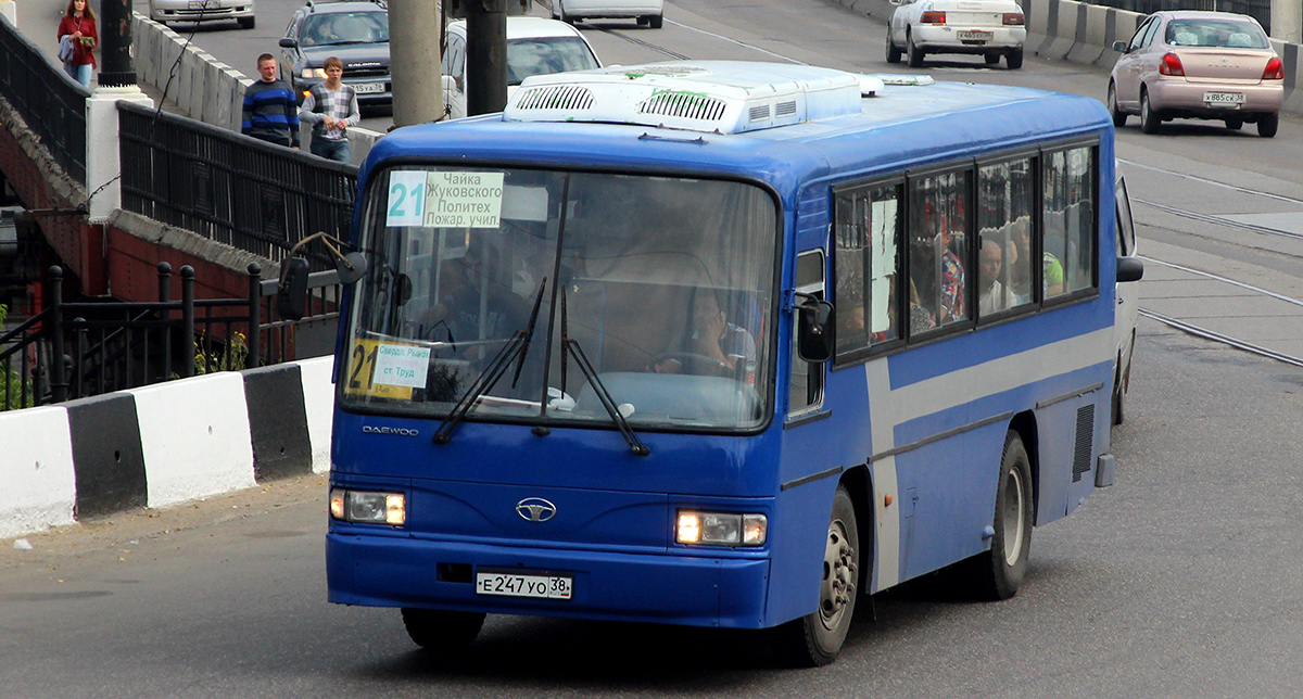 Иркутская область, Daewoo BM090 Royal Midi № Е 247 УО 38