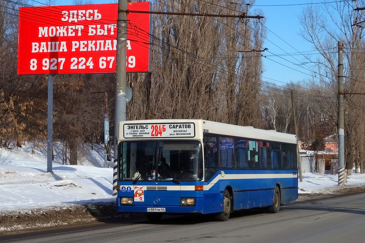 Saratov region, Mercedes-Benz O405N č. Р 981 МК 64