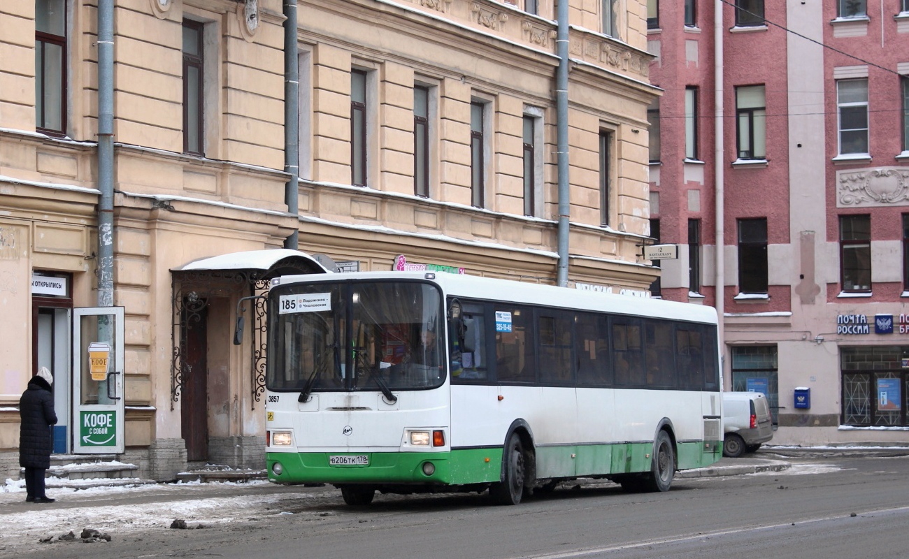 Санкт-Петербург, ЛиАЗ-5293.60 № 3857