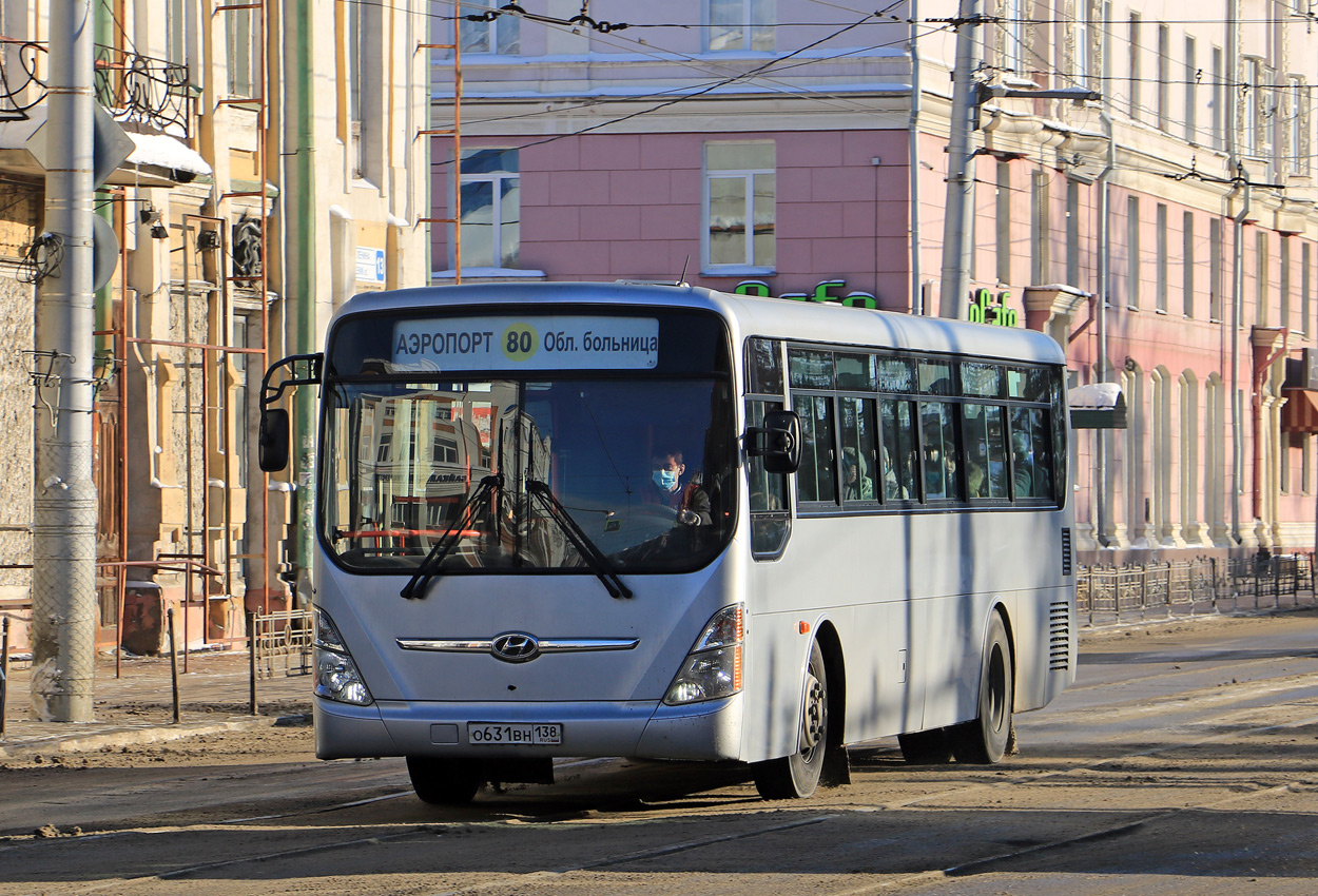 Иркутская область, Hyundai New Super AeroCity 1F/L № О 631 ВН 138