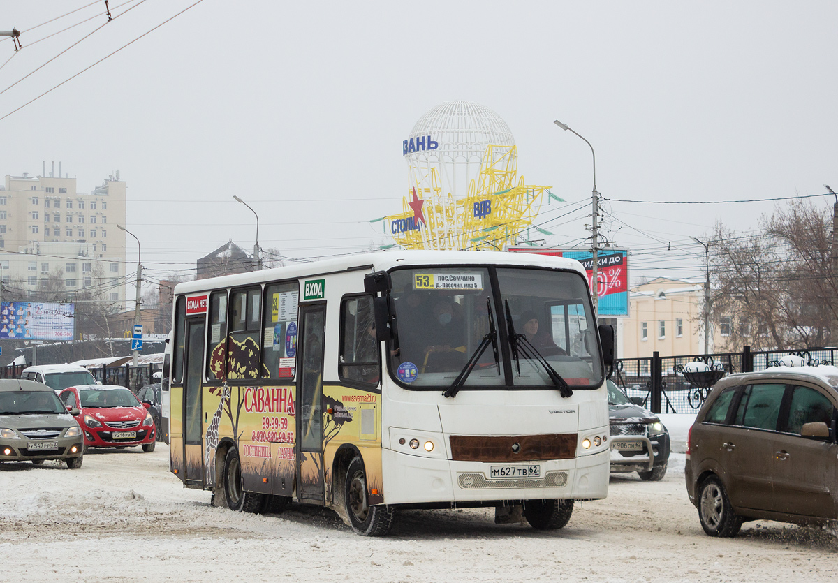 Рязанская область, ПАЗ-320402-05 "Вектор" № М 627 ТВ 62