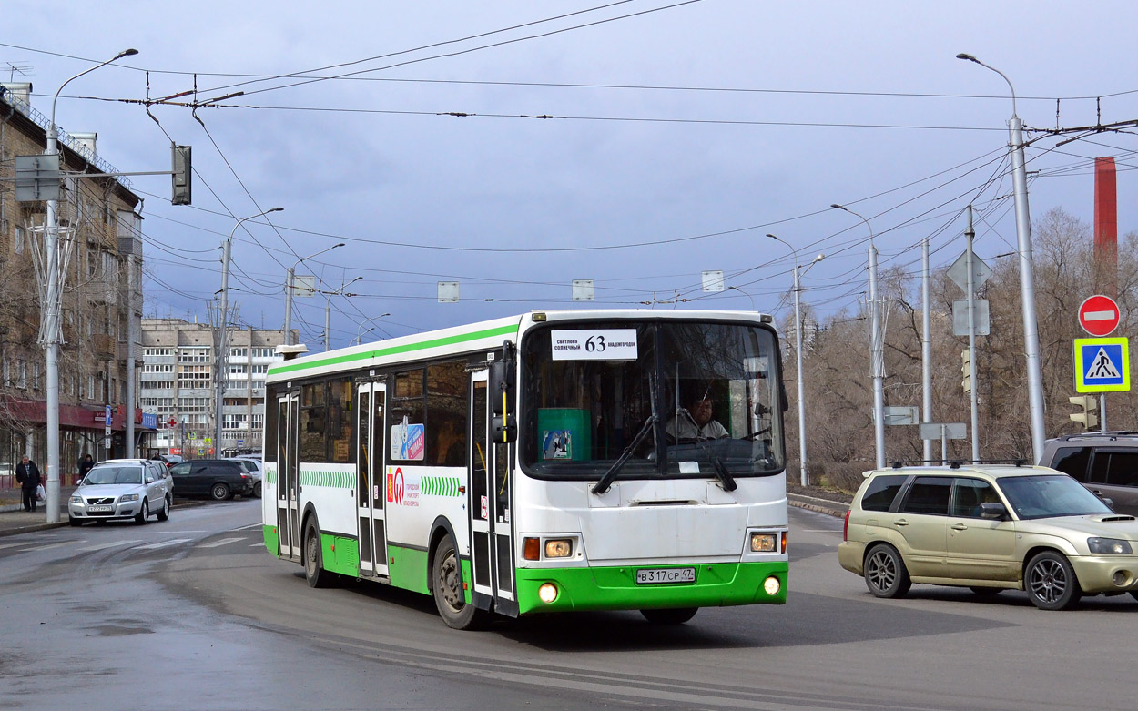 Красноярский край, ЛиАЗ-5256.53 № В 317 СР 47