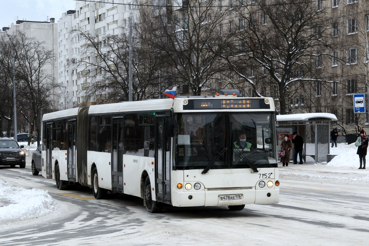 Санкт-Петербург, ЛиАЗ-6213.20 № 7152