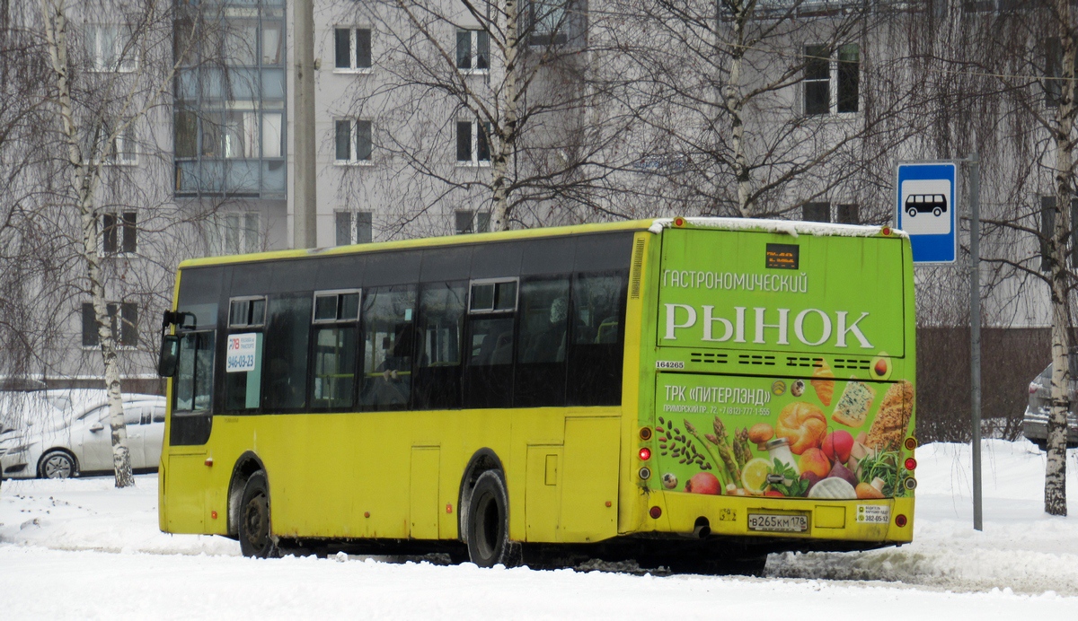 Санкт-Петербург, Golden Dragon XML6125CR № В 265 КМ 178