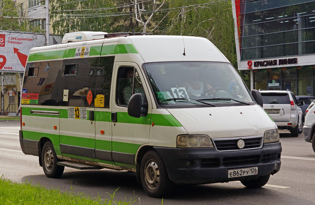 Ставропольский край, FIAT Ducato 244 CSMMC-RLL, -RTL № Е 862 РУ 126