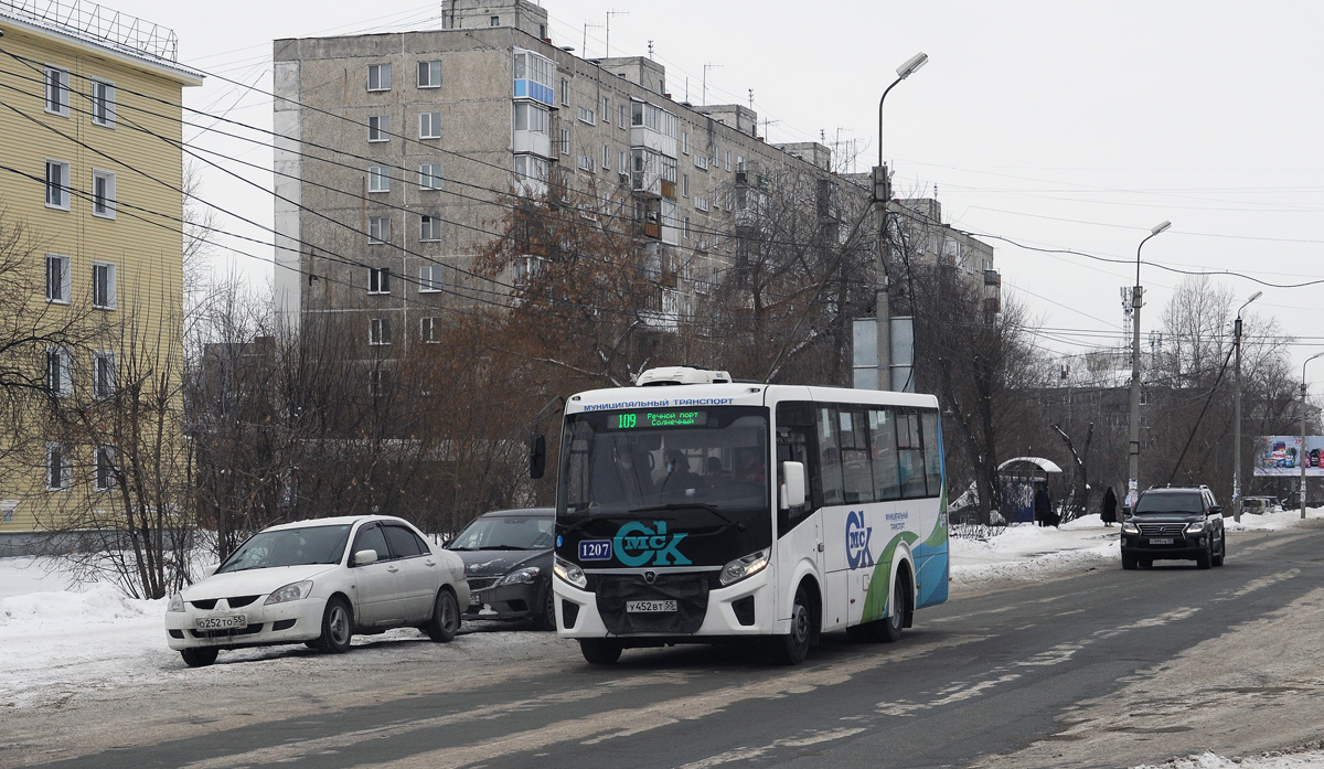 Omsk region, PAZ-320435-04 "Vector Next" № 1207