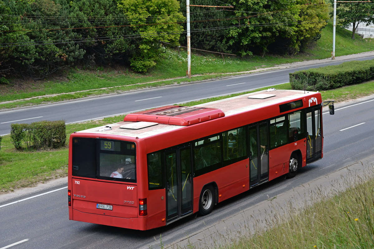 Литва, Volvo 7700 № 792