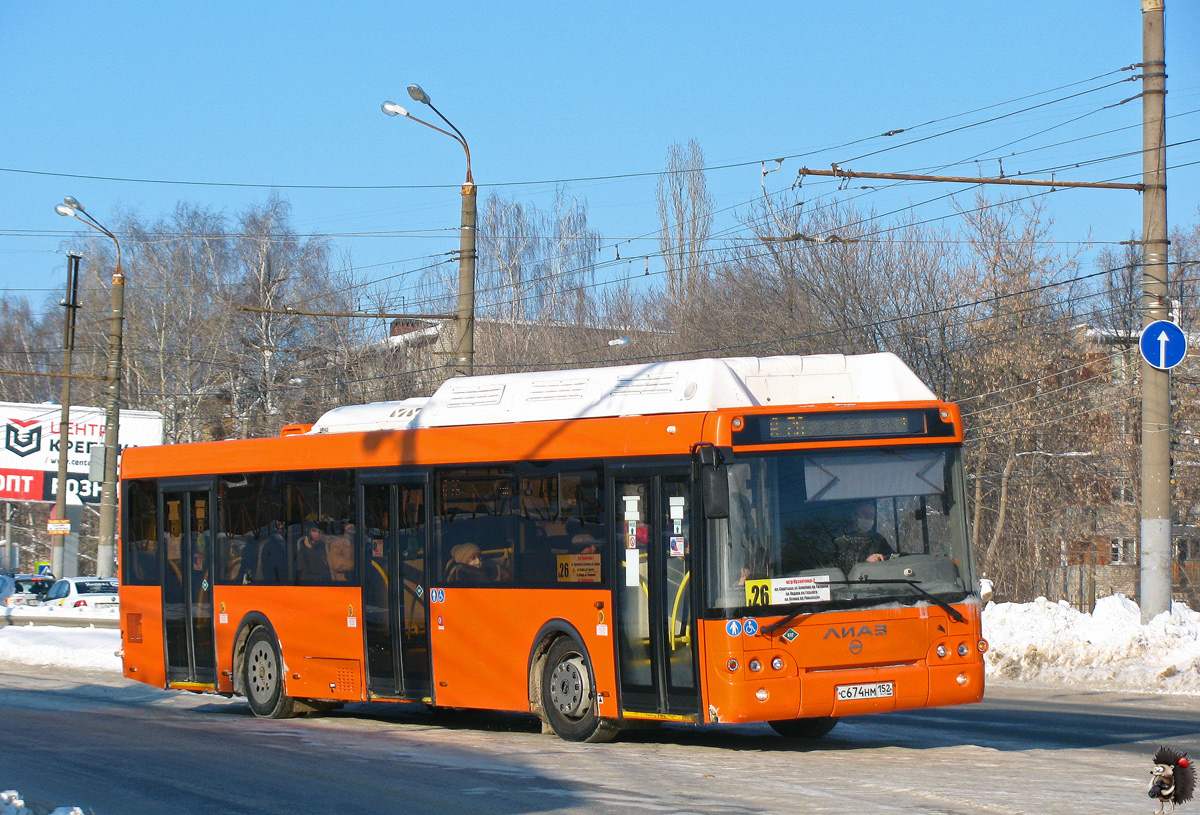 Нижегородская область, ЛиАЗ-5292.67 (CNG) № 31067