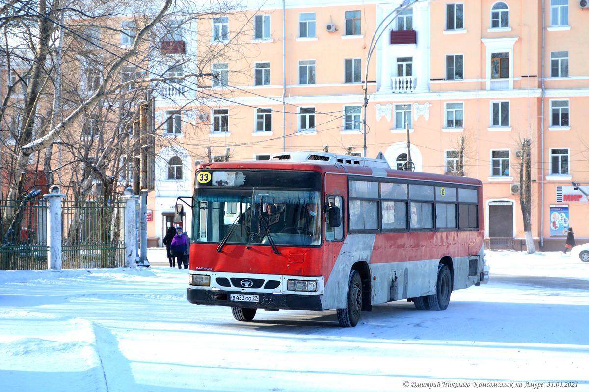 Хабаровский край, Daewoo BS106 Royal City (Busan) № В 433 СО 27