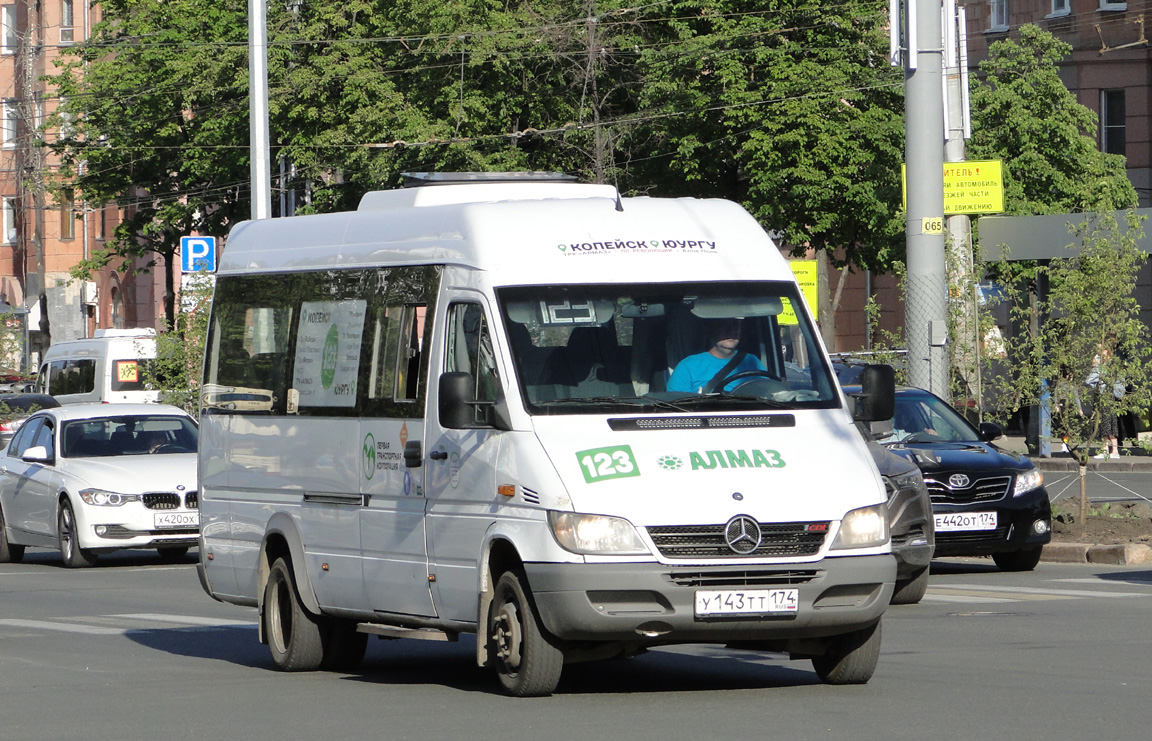 Челябинская область, Луидор-223237 (MB Sprinter Classic) № У 143 ТТ 174