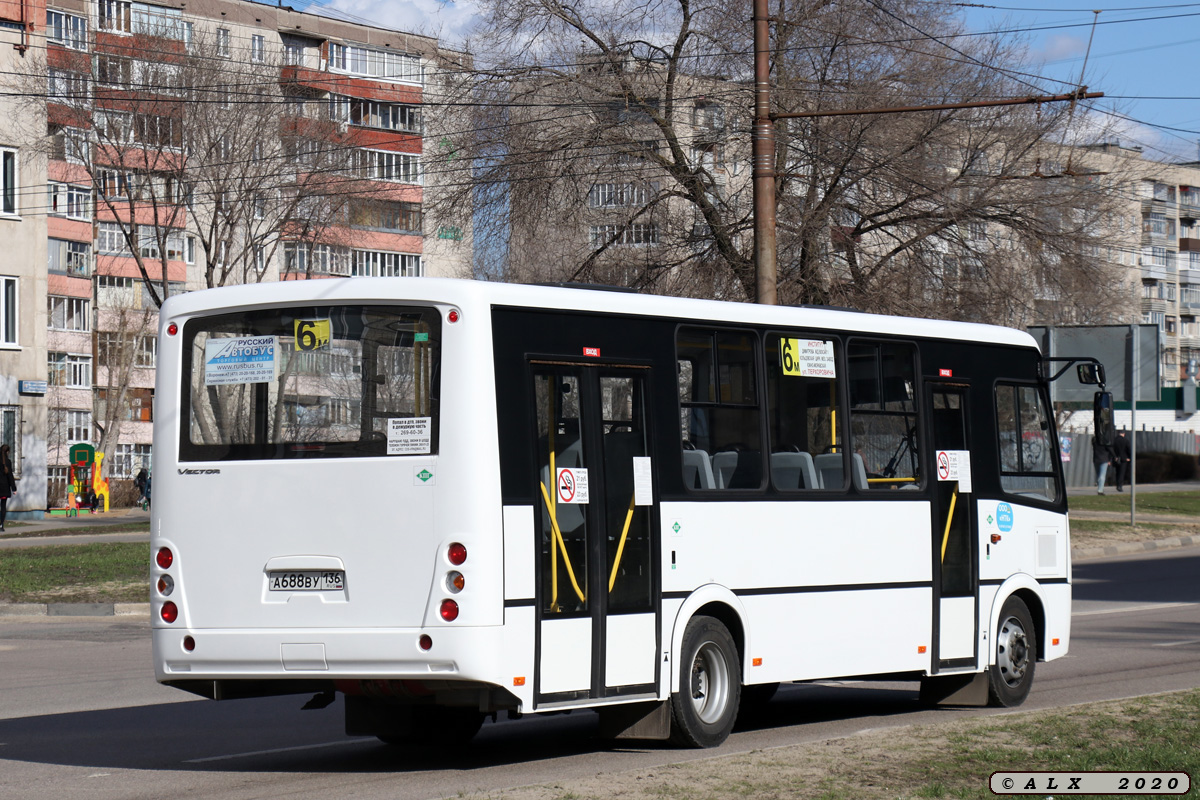 Воронежская область, ПАЗ-320414-14 "Вектор" № А 688 ВУ 136