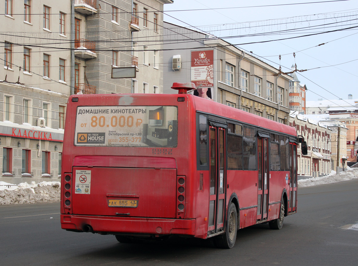 Кировская область, ЛиАЗ-5256.53 № АК 885 43