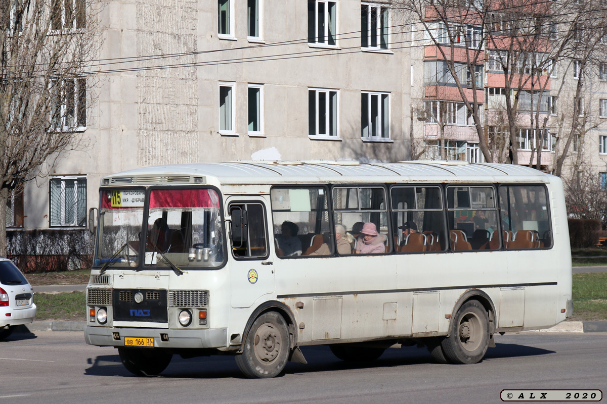 Voronezh region, PAZ-4234 č. ВВ 166 36