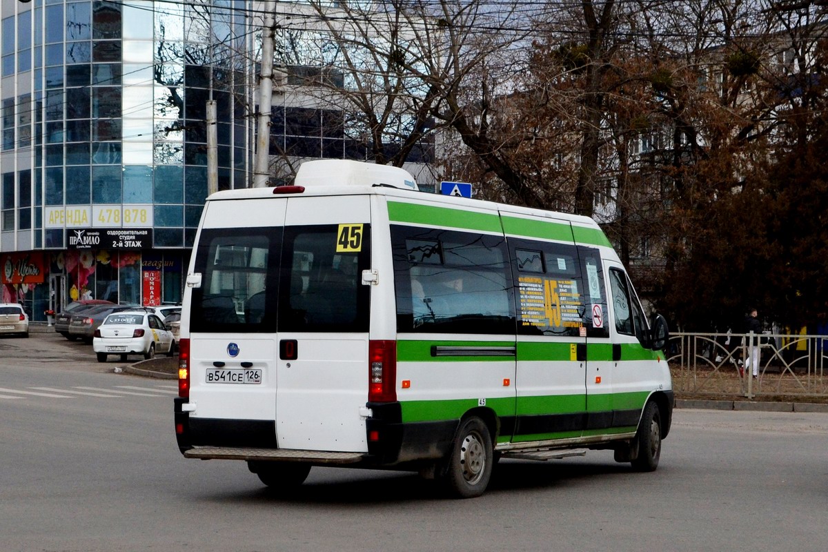 Ставропольский край, FIAT Ducato 244 CSMMC-RLL, -RTL № В 541 СЕ 126