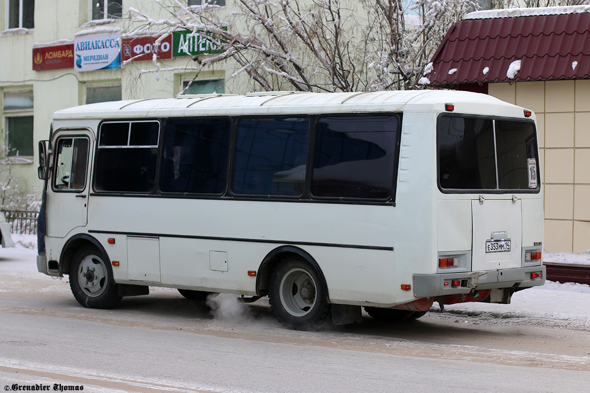 Саха (Якутия), ПАЗ-32054-60 № Е 353 ММ 14