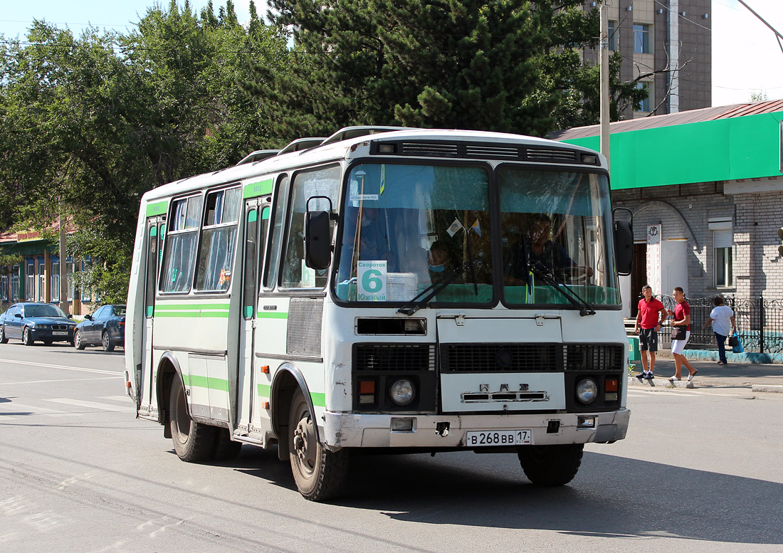 Тува, ПАЗ-32051-110 № В 268 ВВ 17