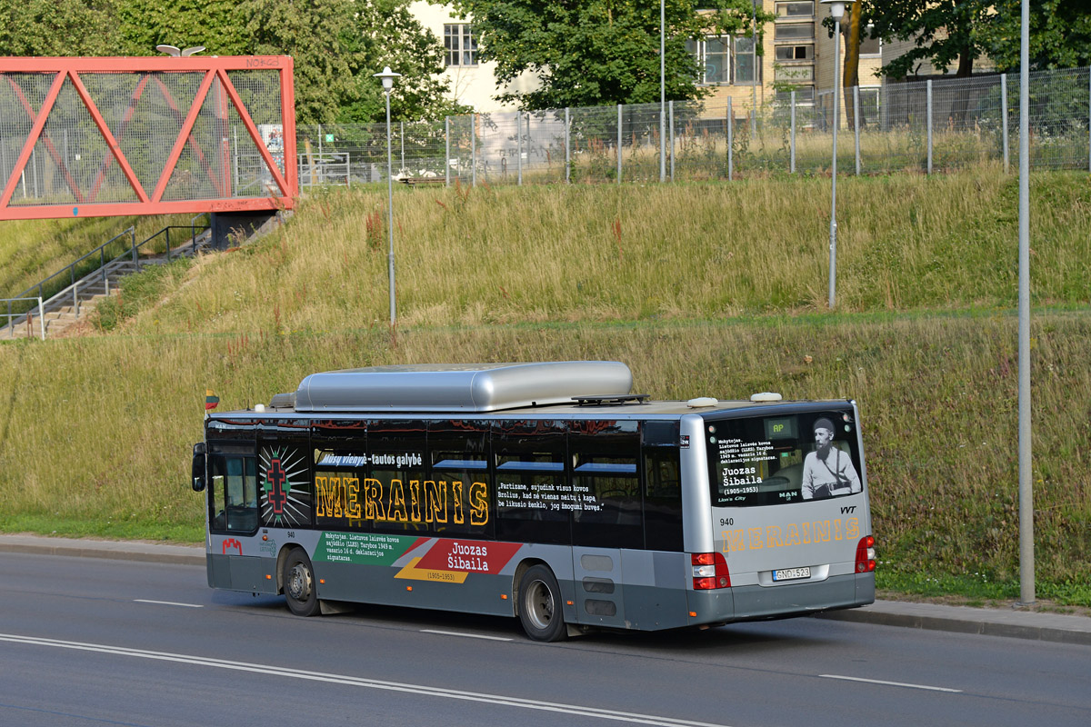 Литва, MAN A21 Lion's City NL273 CNG № 940