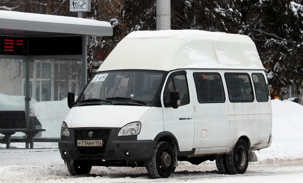 Башкортостан, Луидор-225000 (ГАЗ-322133) № Р 714 НУ 102