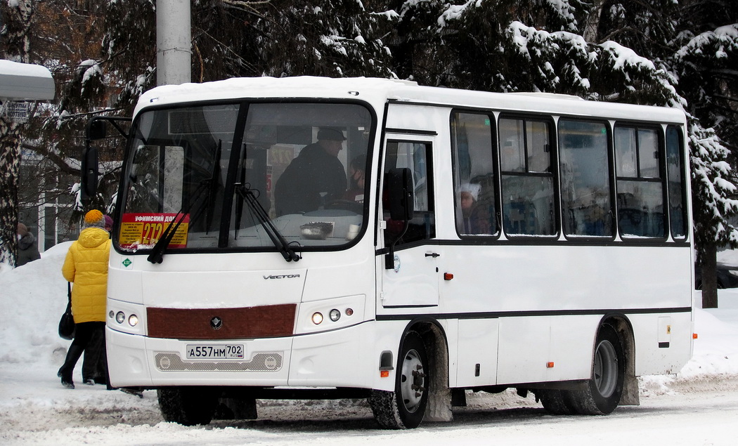 Башкортостан, ПАЗ-320302-12 "Вектор" № А 557 НМ 702