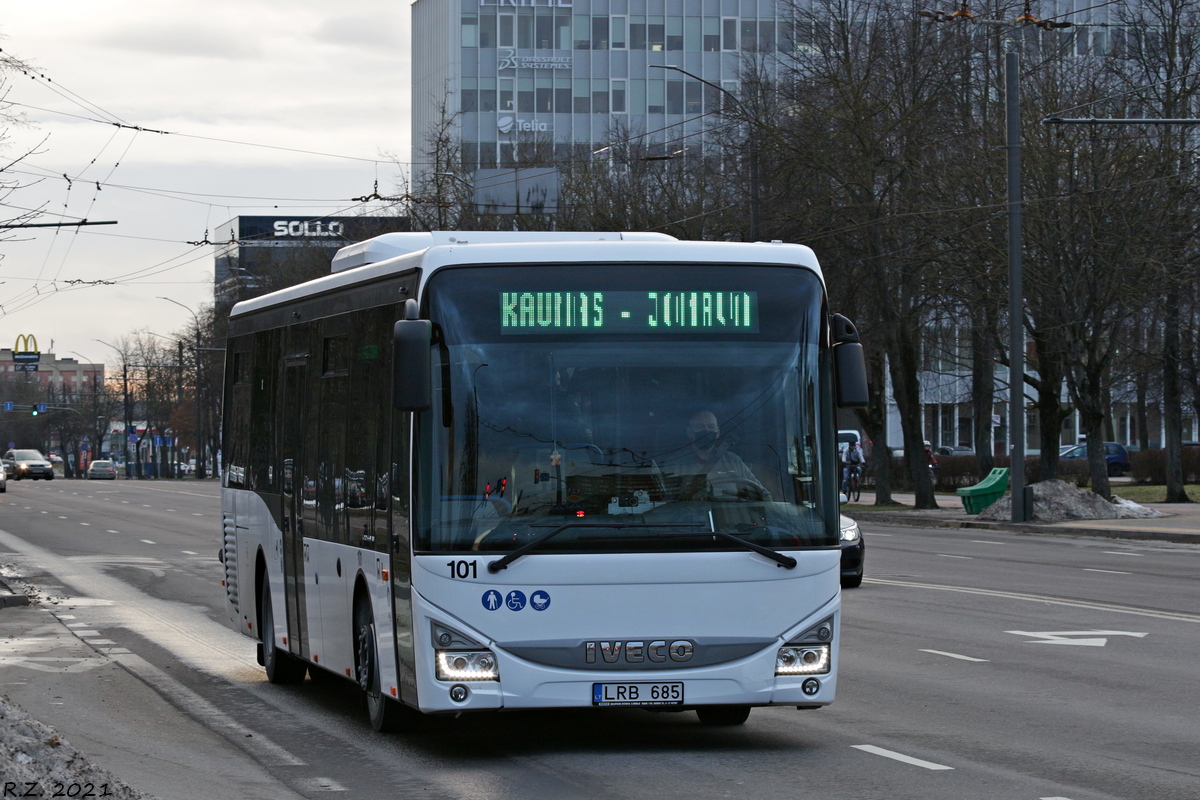 Литва, IVECO Crossway LE LINE 12M № 101