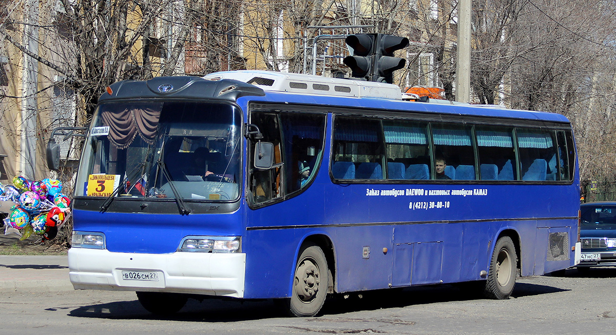 Хабаровский край, Daewoo BH116 Royal Luxury № В 026 СМ 27