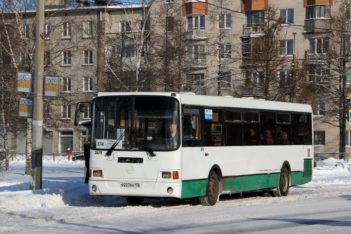 Санкт-Петербург, ЛиАЗ-5293.53 № 3579