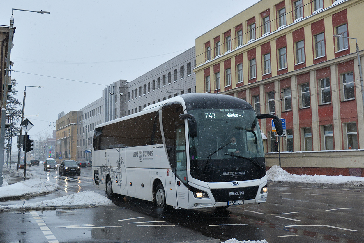 Литва, MAN R07 Lion's Coach RHC424 № 080