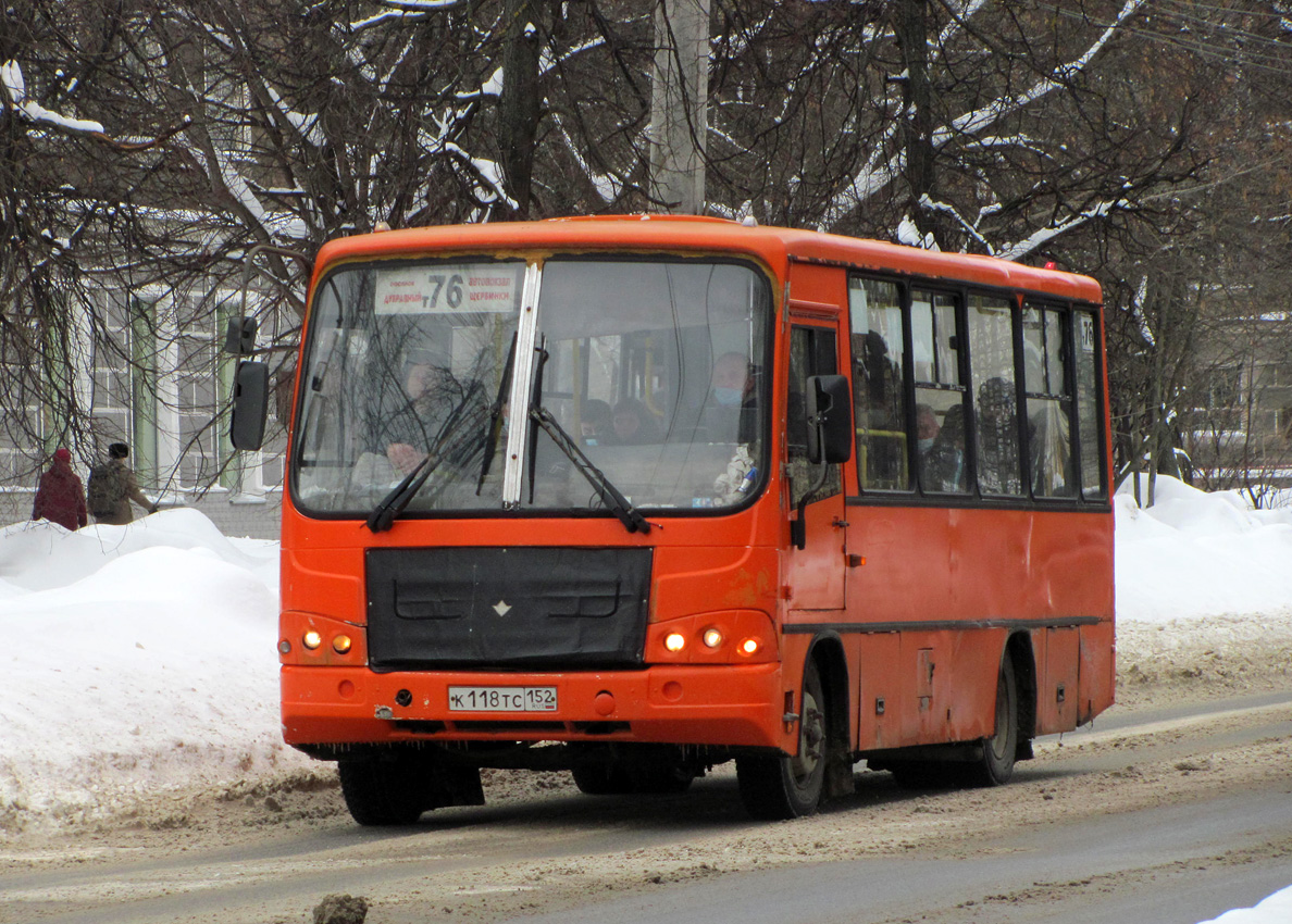 Нижегородская область, ПАЗ-320402-05 № К 118 ТС 152