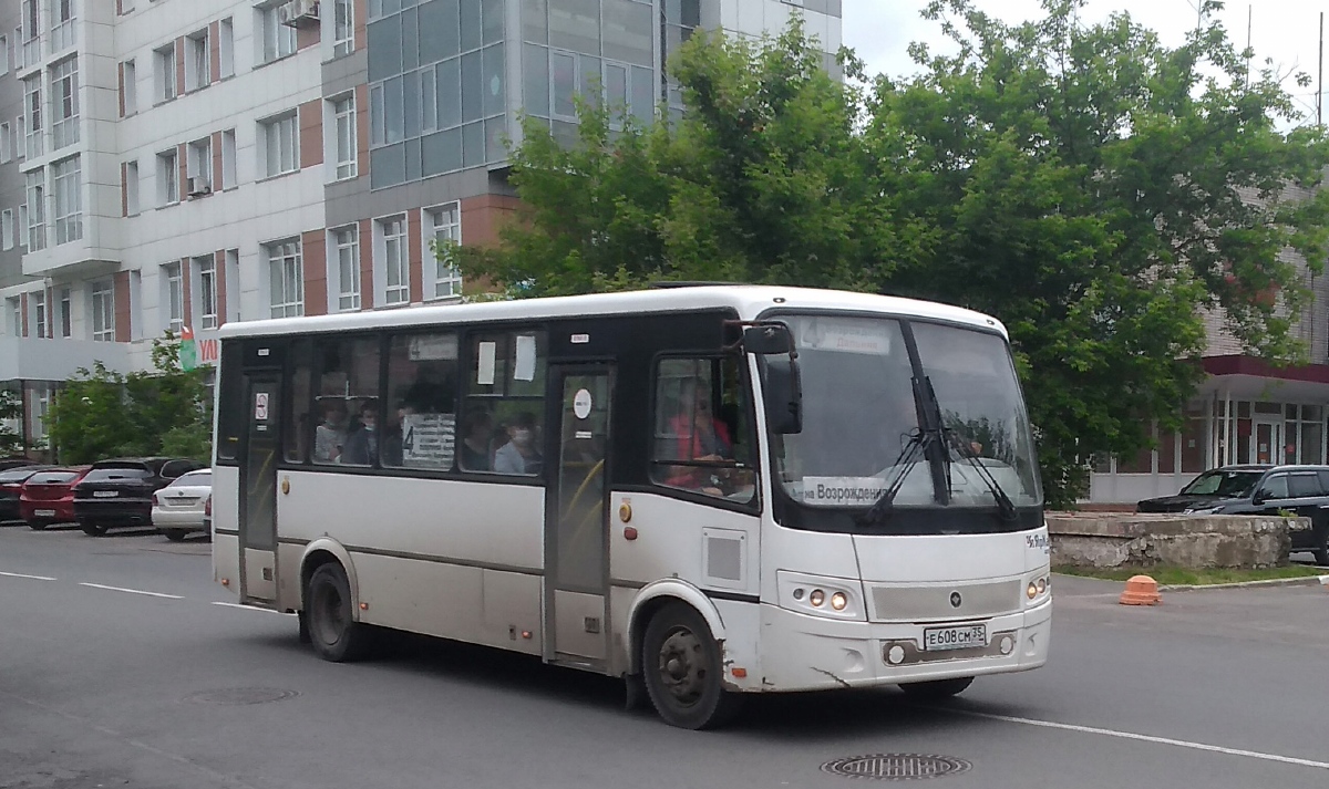 Вологодская область, ПАЗ-320412-05 "Вектор" № Е 608 СМ 35