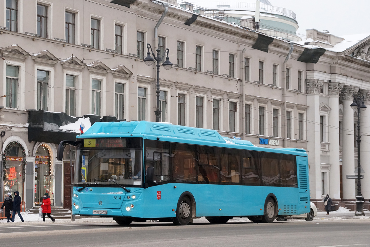 Санкт-Петербург, ЛиАЗ-5292.67 (CNG) № 7614