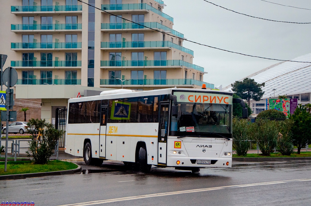 Краснодарский край, ЛиАЗ-525110-10 № Н 434 РК 123