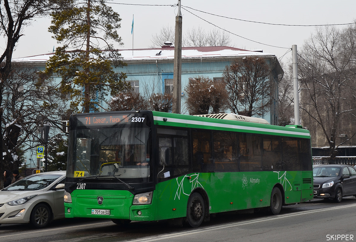 Almaty, LiAZ-4292.60 (1-2-1) sz.: 2307